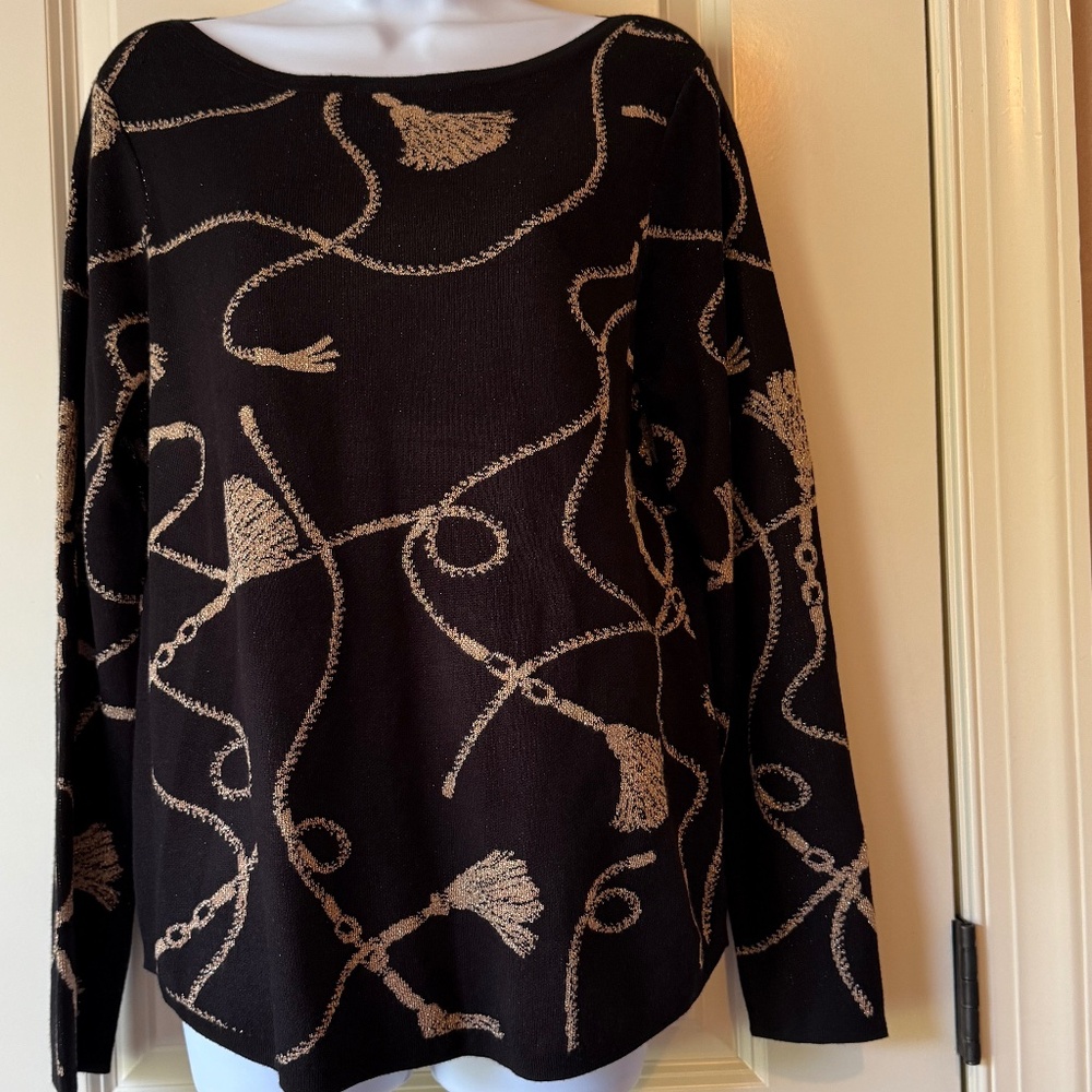 Chico's Sweater size 1 (M)